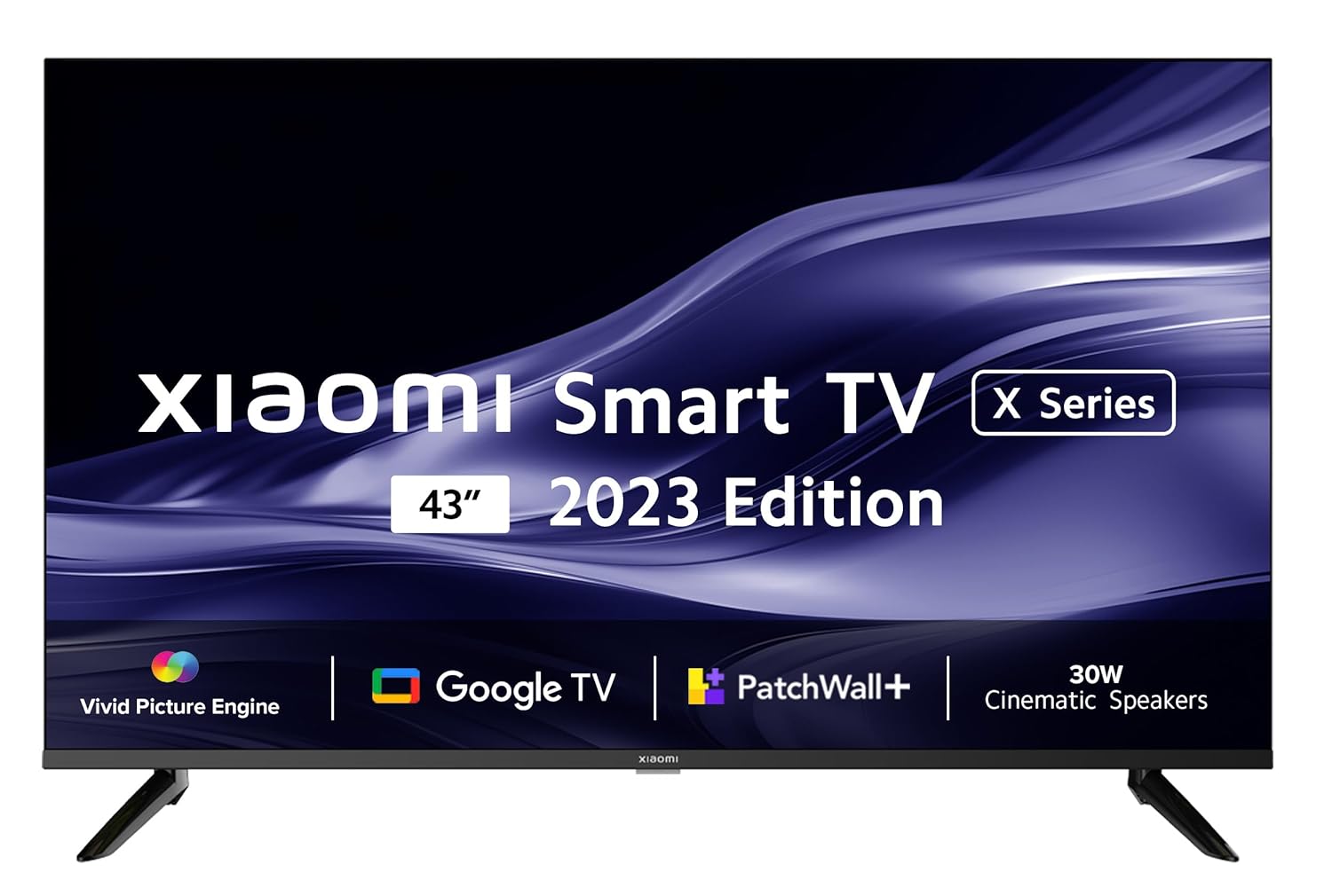Xiaomi 108 cm (43 inches) X Series 4K Ultra HD Smart Google TV L43M8-A2IN (Black)